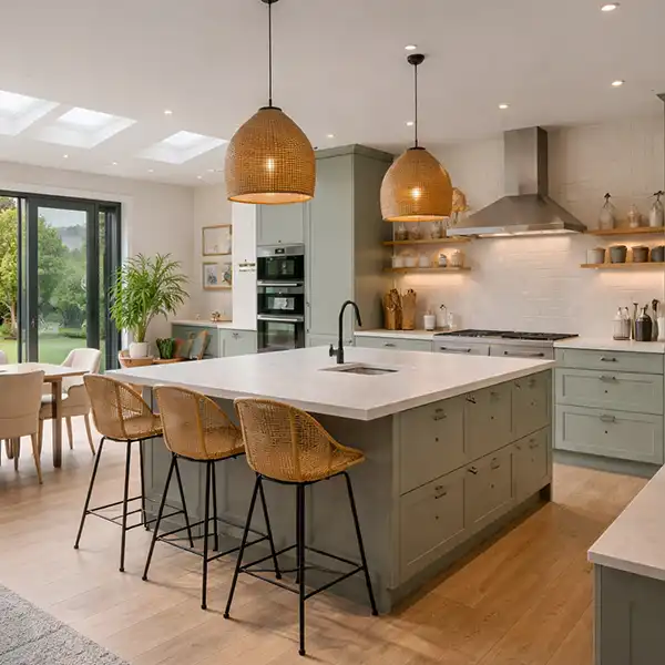 single storey extensions completed extension detailing and finishes